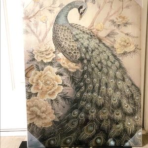 Beautiful 🦚 Peacock Wall Decor!
